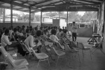Bahá’í youth camp near Georgetown, Counsellor Peter McLaren speaking (12/75)