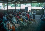Bahá’í youth camp near Georgetown, Counsellor Peter McLaren speaking (12/75)