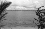 View from Albina across the Marowijne river toward French Guiana (1/76)