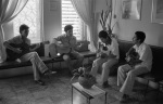 Héctor Enrique de Paz, Aquiles Avencio de Paz, Mauricio Brizuela and Manuel Ortíz (not necessarily in that order), National Bahá’í Center, San Salvador (1/76)