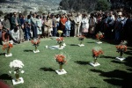 Visit to the gravesite of Hand of the Cause Dr. Mohájir, Quito (8/82)