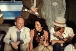 At the equator, Hans Thimm and Linda Gershuny (center) (8/82)