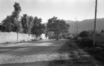 View of the road from in front of the National Bahá’í Institute, Cochabamba