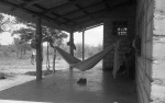 Course participant sleeping on the porch of the Bahá’í School, Riohacha