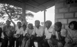 Course participants at the Bahá’í School, Riohacha, with resident teacher Hamilton Breton, right