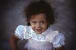 Vanessa Coblentz, daughter of Joe and Mishe Coblentz, Haiti (11/80)