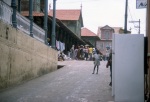 Rúhíyyih Khánum at the market, Jacmel (5/81)