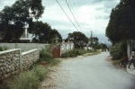 Neighborhood of the home of early Bahá’í pioneers to Haiti Ellsworth and Ruth Blackwell, who first pioneered there in 1940 and returned in 1960 (6/82)