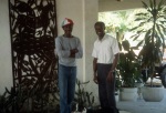 ? and Auxiliary Board member René Jean-Baptiste, Jacmel (10/82)