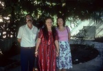 Rúhíyyih Khánum with Paul and Alanna Vreeland, Bahá’í Center, Port-au-Prince (11/82)Port-au-Prince (11/82)