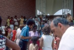 Van Gilmer (blue shirt), Panamá House of Worship Dedication, 4-5/72
