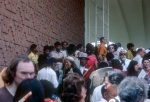 Jim Seals (with hat, facing away), Panamá House of Worship Dedication, 4-5/72
