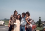 Switzerland, August 1972, Sylvia Frölich second from left