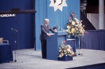 Hand of the Cause Collis Featherstone (speaking), International Conference, Dublin, Ireland, June 1982