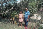 Mosese Hokafonu and his daughter
