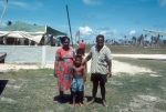 Dr. Tiliga Pulusi and his family, Funafuti