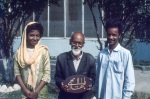 Ali family at the National Bahá’í Center, Dacca