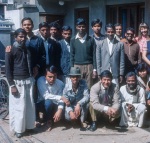Bahá’ís gathered at the National Bahá’í Center, Kathmandu