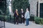 Counsellors Peter McLaren (center) and Donald Witzel (right)