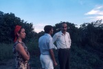 Shanaz Furudi, Janboz, and Mr. Yazdani, near Dar
