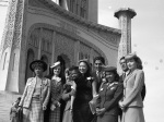 Anita Ioas (Chapman) far right, Bahá’í Centenary at the House of Worship, April 30-May 20, 1944