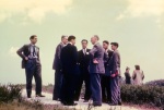 Group at Temple, Wilmette, 5/44 (from dupl.)
