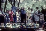 Outdoor lunch at Ioas's, Geyserville, 7/46 (from dupl.)
