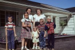 Nancy Phillips and Joyce Dahl with Judy and Bobby Phillips, Keith, Arthur and Roger Dahl, 7/48