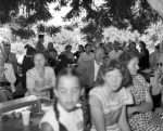 Unity Feast, Geyserville, Judy Phillips front (out of focus) (flash) 7/1/1951