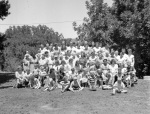 Sunday crowd at Geyserville 7/8/1951