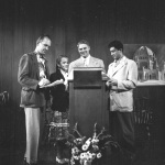 Geyserville: l-r ?, Judy Phillips, Dwight Allen, ?    7/14/1951