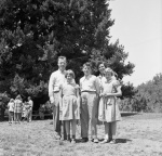 Mr. and Mrs. Worley & children from Brazil 7/14/1951