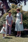 Amin and Sheila Banani with daughter Susanne, Palo Alto, 5/54