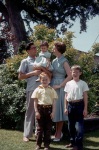 Amin and Sheila Banani with daughter Susanne, Gregory and Roger Dahl, Palo Alto, 5/54