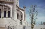 Joyce Dahl on the Bahá’í Temple grounds, 4/30/1955