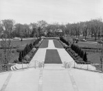 Bahá’í Temple grounds, 4/30/1955