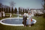 May Stebbins and Joyce Dahl, Wilmette, 4/57 (from dupl.)