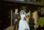 Jim Markert and Barbara Yazdi before their wedding, Pebble Beach, 11/58
