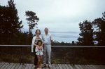 Sheila and Amin Banani with daughter Susanne, Pebble Beach, 7/59