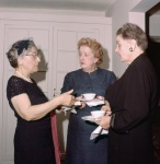Reception for Paul Haney, Wilmette, 4/61