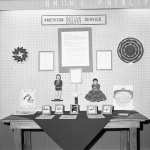 Bahá’í Convention: Indian Service Committee display 4/29/1961