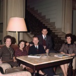 Lea Nys, Joyce Dahl, Arthur L. Dahl, Ben Levy, ?, Belgium, 10/61