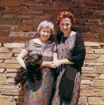 Jeanne Frankel and her mother, Pebble Beach, 4/62