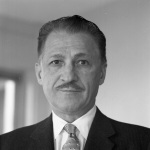 Borrah Kavelin, member of NSA, at Hazira 10/15/1960