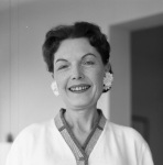 Florence Mayberry, member of NSA, at Hazira 10/15/1960