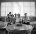 Joyce Dahl at the Honolulu Baha'i Center 10/10/1962