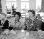 N.S.A. at dinner Sunday, wearing leis I brought from Hawaii; Mr. & Mrs. Khadem guests 10/14/1962