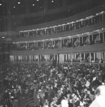 Bahá’í World Congress: opening day, inside Albert Hall 4/28/1963