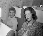Bahá’í Congress trip: scenes on plane 4/25/1963