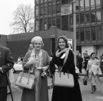 Bahá’í World Congress: opening day, outside Albert Hall 4/28/1963